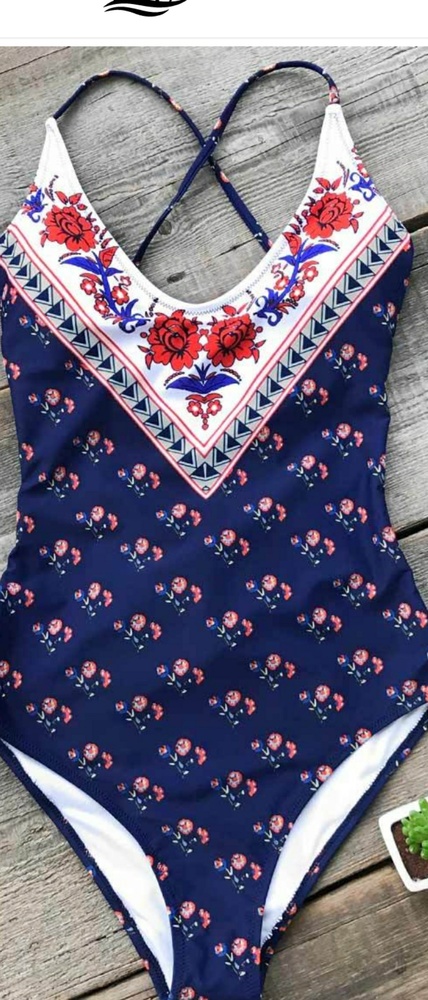 NWT CUPSHE I will stay 1 piece